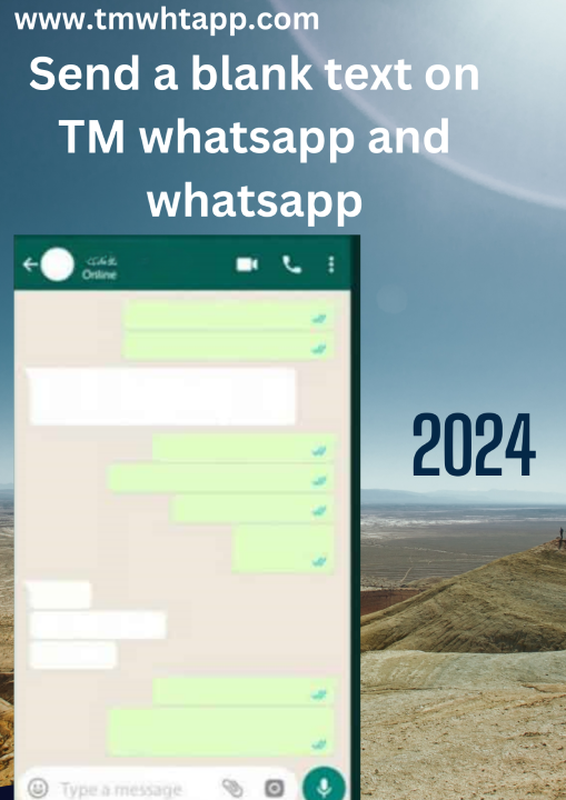 How To Send A Blank Message On TM WhatsApp And WhatsApp